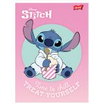 Sešit A4 56 listů Stitch čistý
